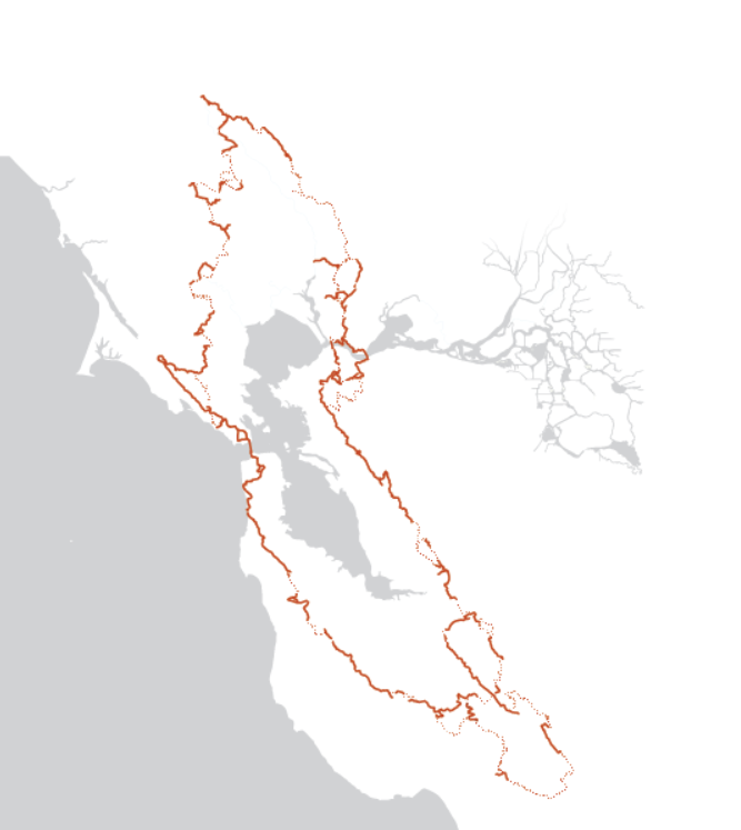 Bay Area Ridge Trail_map